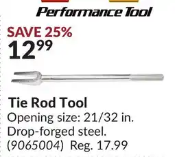 Princess Auto Tie Rod Tool offer