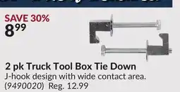 Princess Auto 2 pk Truck Tool Box Tie Down offer