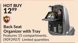 Princess Auto Back Seat Organizer with Tray offer