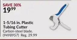 Princess Auto 1-5/16 in. Plastic Tubing Cutter offer