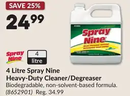 Princess Auto 4 Litre Spray Nine Heavy-Duty Cleaner/Degreaser offer