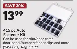 Princess Auto 415 pc Auto Fastener Kit offer