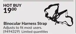 Princess Auto Binocular Harness Strap offer