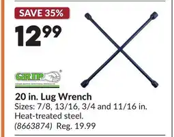 Princess Auto 20 in. Lug Wrench offer