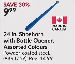 Princess Auto 24 in. Shoehorn with Bottle Opener, Assorted Colours offer