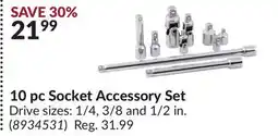 Princess Auto 10 pc Socket Accessory Set offer