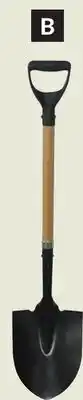 Princess Auto Round Point D-Handle Shovels offer