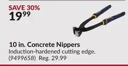 Princess Auto 10 in. Concrete Nippers offer