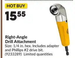 Princess Auto Right-Angle Drill Attachment offer