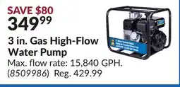 Princess Auto 3 in. Gas High-Flow Water Pump offer