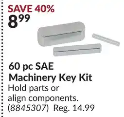 Princess Auto Machinery Key Kit offer