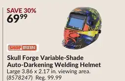 Princess Auto Skull Forge Variable-Shade Auto-Darkening Welding Helmet offer