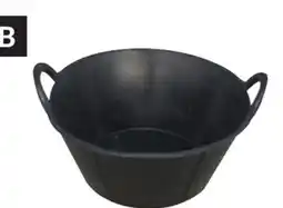 Princess Auto Black Rubber Feed Tubs offer