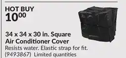 Princess Auto 34 x 34 x 30 in. Square Air Conditioner Cover offer