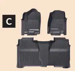Princess Auto 3 pc Floor Liner Sets Chevy Silverado/GMC Sierra 2014-18 offer