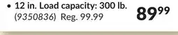 Princess Auto • 12 in. Load capacity: 300 lb. Flat-Free Swivel Casters with Brake offer