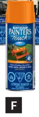 Princess Auto Multi-Surface Spray Paints Gloss Orange offer