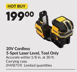 Princess Auto 5-Spot Laser Level, Tool Only offer