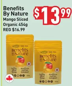 Healthy Planet Benefits By Nature Mango Sliced Organic offer