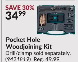 Princess Auto Pocket Hole Woodjoining Kit offer