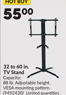 Princess Auto 32 to 60 in. TV Stand offer