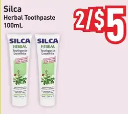Healthy Planet Silca Herbal Toothpaste offer