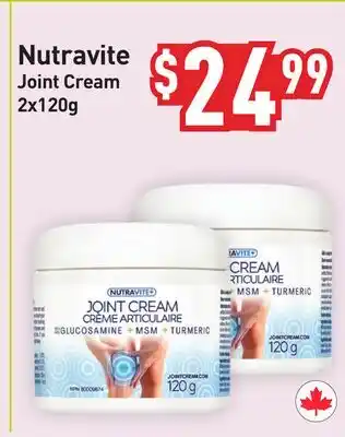 Healthy Planet Nutravite Joint Cream offer