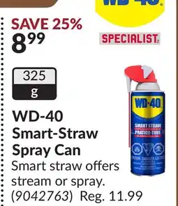 Princess Auto WD-40 Smart-Straw Spray Can offer