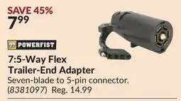 Princess Auto 7:5-Way Flex Trailer-End Adapter offer