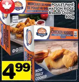 Supermarché PA POULET PANÉ WATSON RIDGE | Breaded Chicken offer