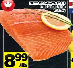 Supermarché PA FILETS DE SAUMON FRAIS offer