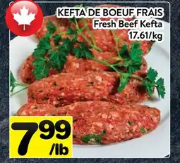 Supermarché PA KEFTA DE BOEUF FRAIS offer