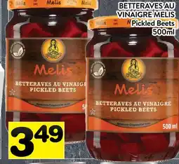 Supermarché PA BETTERAVES AU VINAIGRE MELIS offer