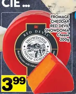 Supermarché PA FROMAGE CHEDDAR RED DEVIL SNOWDONIA offer