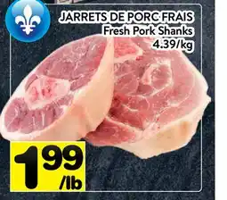 Supermarché PA JARRETS DE PORC FRAIS offer