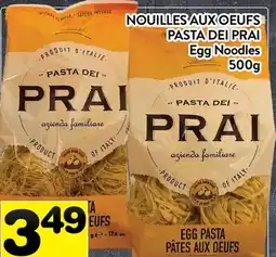 Supermarché PA NOUILLES AUX OEUFS PASTA DEI PRAI | Egg Noodles offer