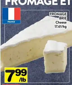 Supermarché PA FROMAGE BRIE | CHEESE offer