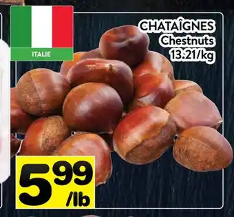Supermarché PA CHATAÎGNES | Chestnuts offer