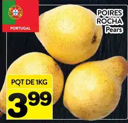 Supermarché PA POIRES ROCHA | Pears offer
