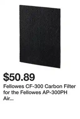 Newegg Fellowes CF-300 Carbon Filter for the Fellowes AP-300PH Air Purifier (9372101) offer