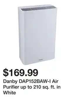 Newegg Danby DAP152BAW-I Air Purifier up to 210 sq. ft. in White offer