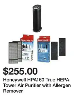 Newegg Honeywell HPA160 True HEPA Tower Air Purifier with Allergen Remover offer