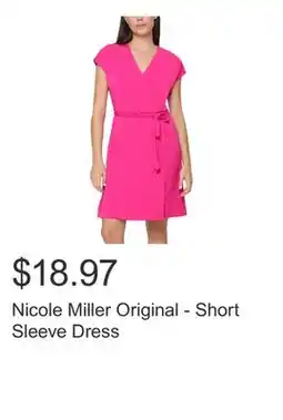 Costco Nicole Miller Original - Short Sleeve Dress offer