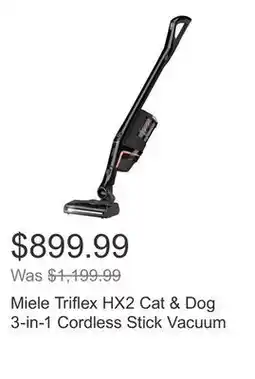 Costco Miele Triflex HX2 Cat & Dog 3-in-1 Cordless Stick Vacuum offer