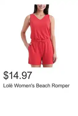 Costco Lolë Women's Beach Romper offer