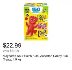 Costco Maynards Sour Patch Kids, Assorted Candy Fun Treats, 1.9 kg offer