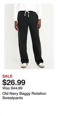 Old Navy Old Navy Baggy Rotation Sweatpants offer