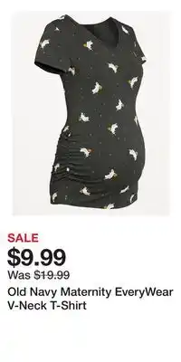 Old Navy Old Navy Maternity EveryWear V-Neck T-Shirt offer