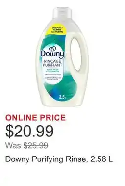 Costco Downy Purifying Rinse, 2.58 L offer
