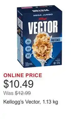 Costco Kellogg's Vector, 1.13 kg offer